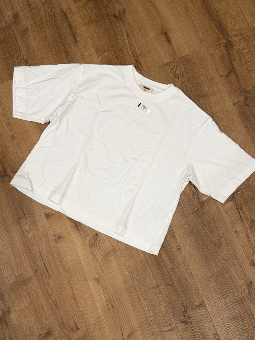 Madewell The Boxy Crop Tee in Allday Jersey - Picture 7 of 7